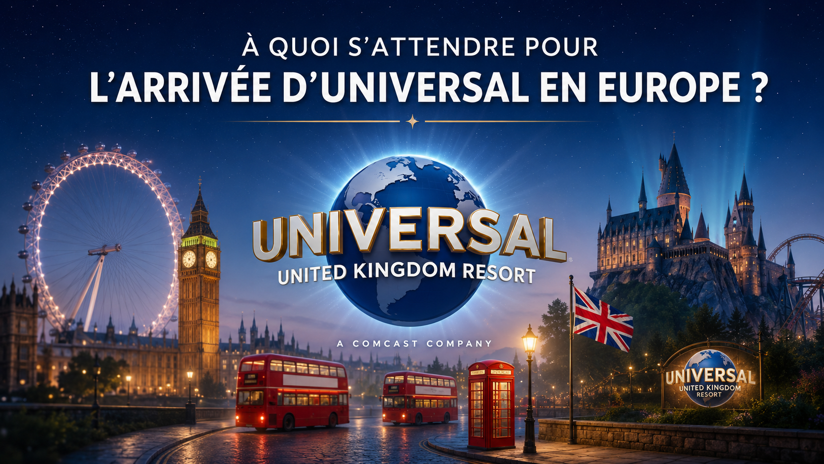 Universal UK Resort : décryptage du futur géant européen