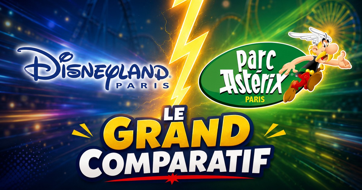 Disneyland Paris vs Parc Astérix : Quel parc choisir lors d'un séjour à Paris ?