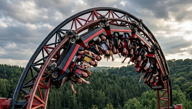 Pourquoi les montagnes russes vont plus vite quand il fait chaud ?